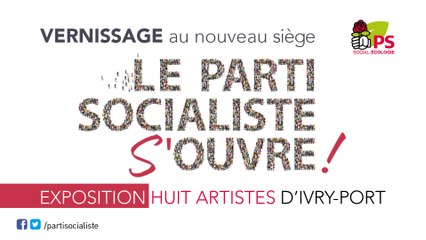 VERNISSAGE AU SIEGE DU PARTI SOCIALISTE