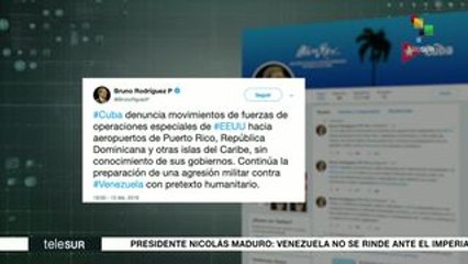 Cuba denuncia que EE.UU. prepara operación militar contra Venezuela