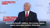 Mike Pence Says Iran Is Planning 'Another Holocaust’ With Middle East Expansion