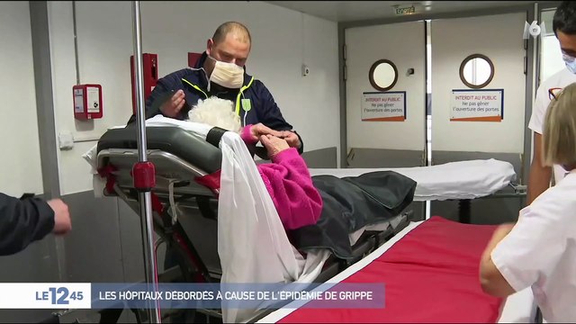 Les hôpitaux sont débordés face à l'épidémie de grippe, particulièrement virulente cet hiver