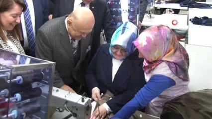 Bakan Selçuk'tan fabrika ziyareti