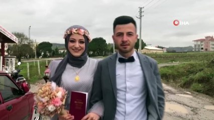 Unutmamak için 14 Şubat'ta nikah masasına oturdu