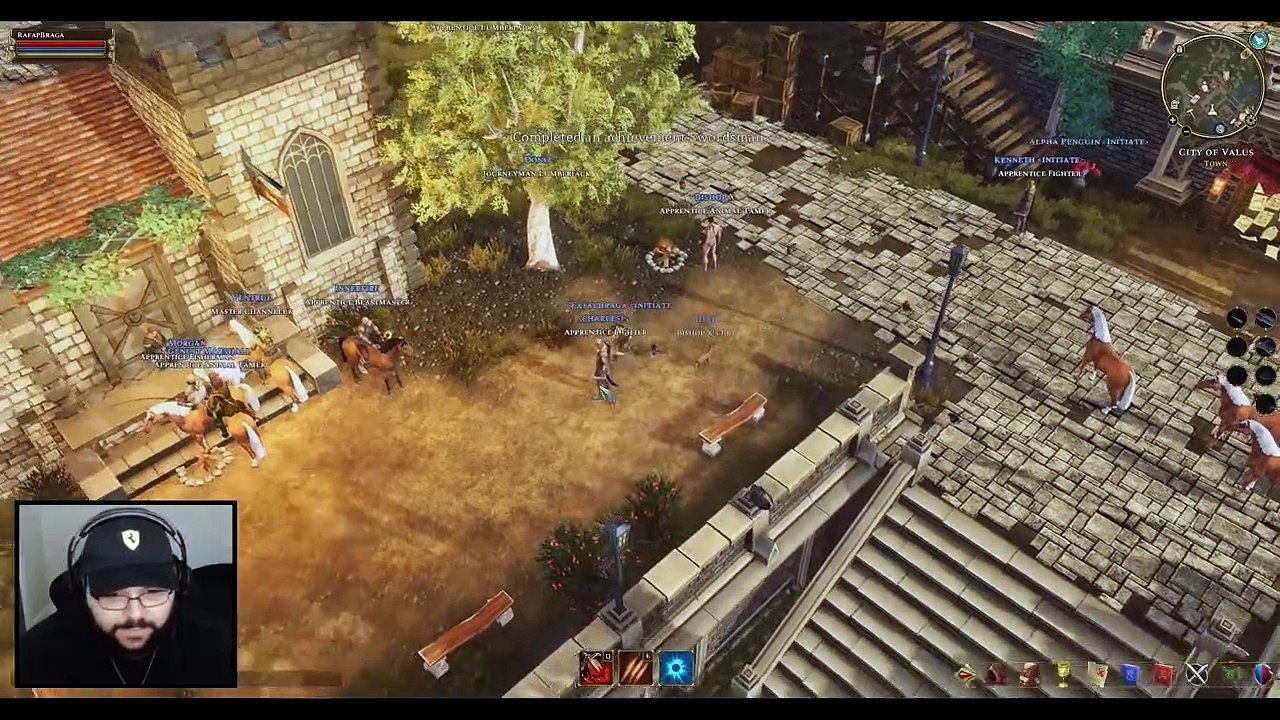 Legends of Aria - Início de Gameplay Warrior _Open Beta_ Dezembro 2018 Steam _Vídeo PT-BR_