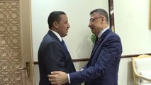 Cumhurbaşkanı Yardımcısı Oktay, Sudan Federal Yönetim Bürosu Bakanı Mumtaz'ı Kabul Etti