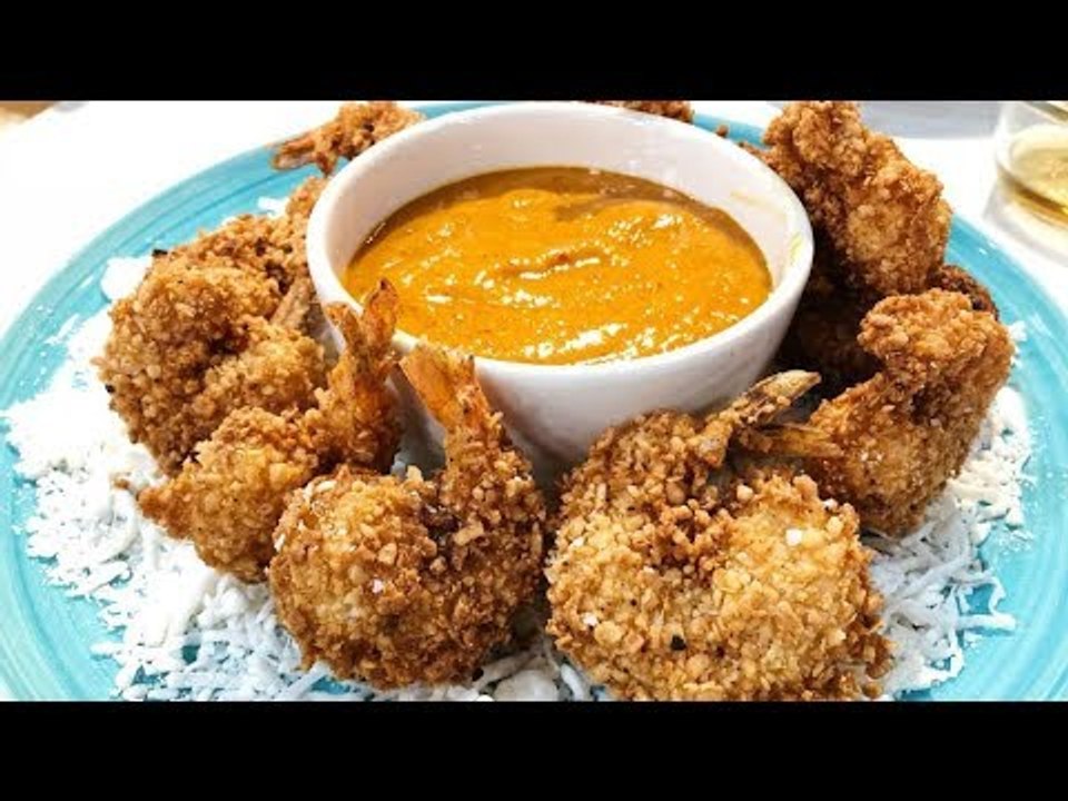 Cocina: camarones al coco con salsa de mango | Sale el Sol
