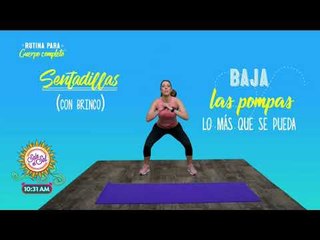 Rutina para ejercitar el cuerpo completo | Sale el Sol