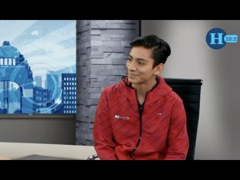 Mi meta es clasificar a Beijing 2022: Donovan Carrillo, patinador artístico