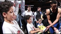 Ben Simmons SNATCHES Sneakers Out Of Fans Hands & Then Explains Why