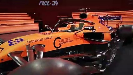 Presentación del McLaren MCL34
