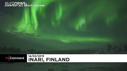 Autora Boreal dá brilho especial à Lapónia no Dia dos Namorados