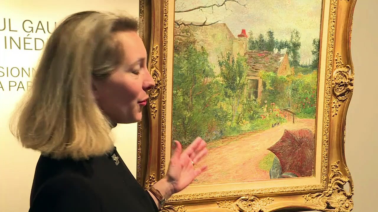 Gauguin raro vai a leilão