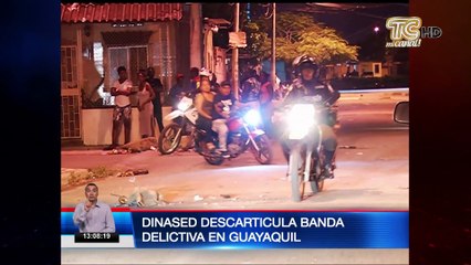 Desarticulan peligrosa banda que operaban al sur de Guayaquil