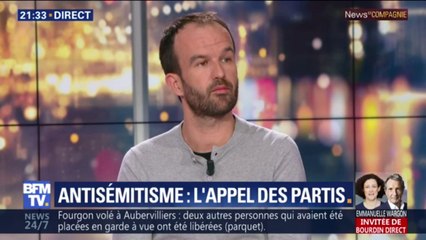 Appel des partis contre l'antisémitisme: La France insoumise va "en discuter collectivement"