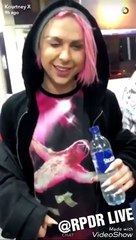 Farrah Moan and Shea Coulee being insulted by random girl in Newcastle