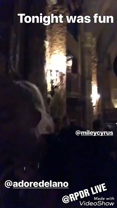 Adore Delano meets Miley Cyrus