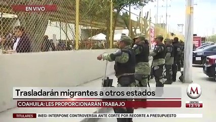 Se van 200 migrantes a trabajar a 4 ciudades de Mexico