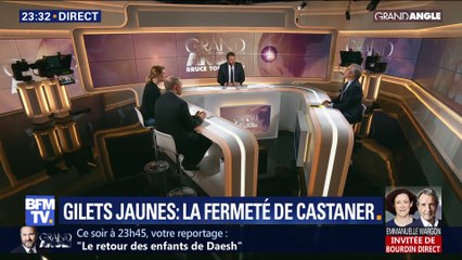 Gilets jaunes: la fermeté de Christophe Castaner