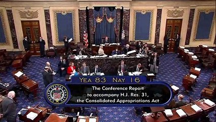 Senado dos EUA aprova acordo para evitar paralisação