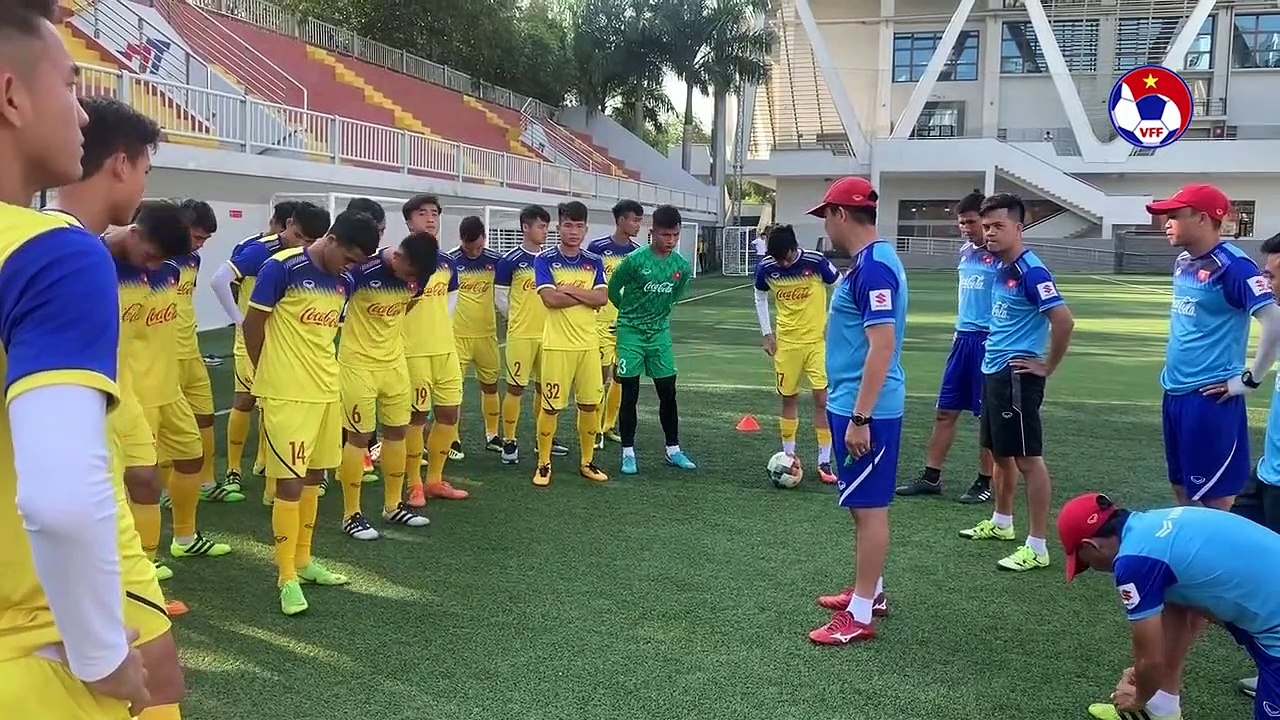 ĐT U22 Việt Nam luyện quân buổi cuối, cân nhắc chốt danh sách 23 cầu thủ | VFF Channel