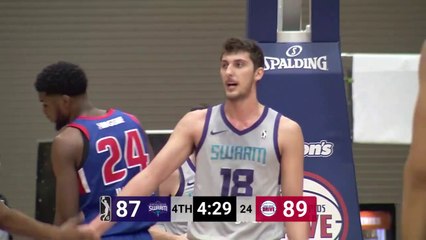 Luke Petrasek Posts 15 points & 10 rebounds vs. Grand Rapids Drive