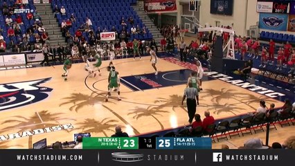 North Texas vs. Florida Atlantic Basketball Highlights (2018-19)