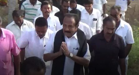 விவசாயிகளை சந்தித்து ஆறுதல் கூறிய வைகோ. Vaiko meet with the consolation