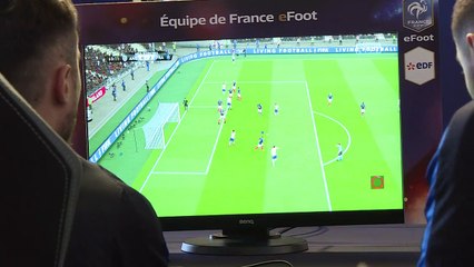 eSport: les Bleus du foot virtuel s'incrustent à Clairefontaine