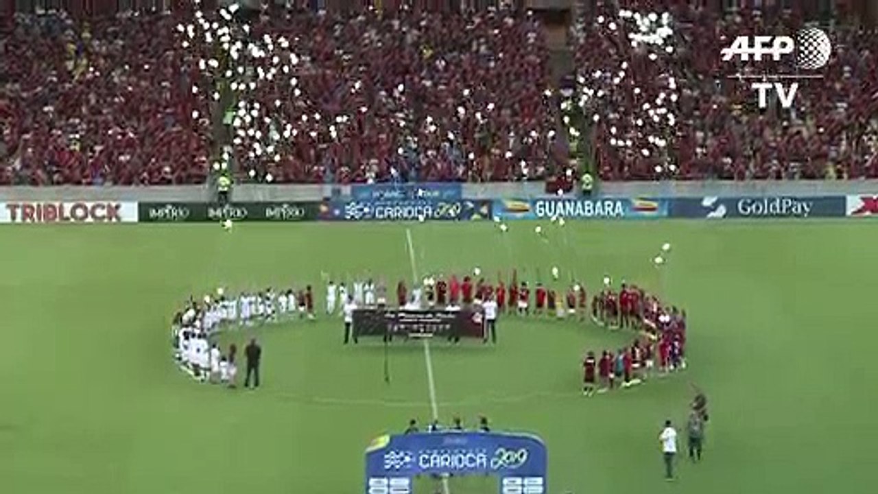 Homenagens no Maracanã