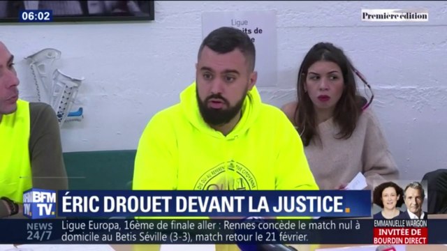 Gilets jaunes: Éric Drouet comparaît ce vendredi au tribunal correctionnel de Paris