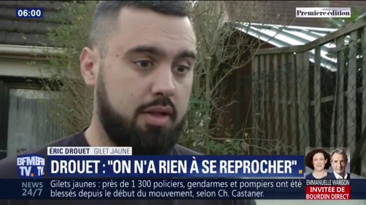 Jugé ce vendredi, Éric Drouet assure qu'il "na rien à se reprocher"