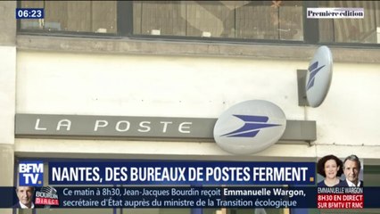 À Nantes, deux bureaux de Poste vont fermer à cause de la baisse de leur fréquentation