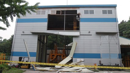 한화 폭발사고 현장감식...인턴사원 작업 투입 논란 / YTN