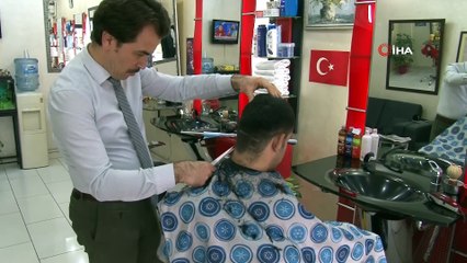 Erdoğan hayranlığı sınır tanımıyor... Kafasına 'RTE' kazıttı