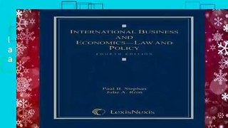 International Business and Economics: Law and Policy