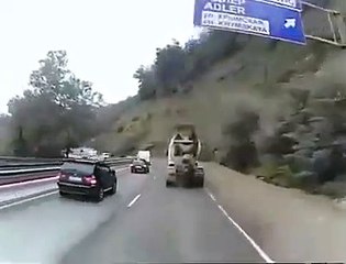 Les freins du camion ne fonctionnent plus...