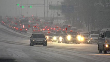 [날씨] 퇴근길 다시 눈...밤까지 수도권 최고 3cm / YTN
