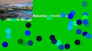 Mod Mirage: The Midcentury Architecture of Rancho Mirage