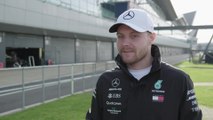 Mercedes-AMG Petronas motorsport's tenth modern-day F1 car hits the track in Silverstone - Valtteri Bottas