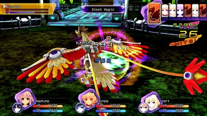 Hyperdimension Neptunia ReBirth 1 {PC} Gameplay part 14 — Lots OF Dungeons
