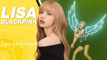อย่างเฟี้ยว คลิปกล้องแฟนแคม ลิซ่า BLACKPINK แดนซ์ไฟสปาร์ก เอฟเฟกต์กระจาย