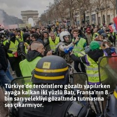 Fransa’da 8 bin sarı yelekli hapiste