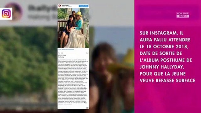 Laeticia Hallyday dévastée par le manque de Johnny, son message déchirant