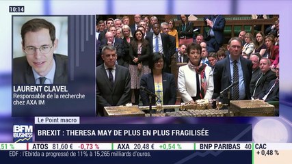 Скачать видео: Le point macro: Theresa May de plus en plus fragilisée par le Brexit - 15/02