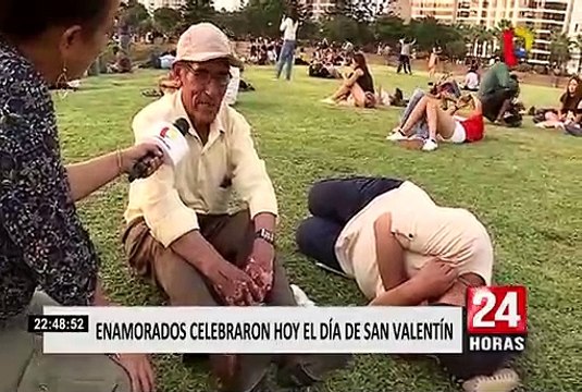 Día de San Valentín: enamorados celebraron en el Parque del Amor
