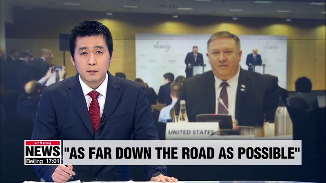 U.S. aims to get as far down the road as it can with N. Korea: Pompeo