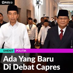 Ada Yang Baru Di Debat Capres