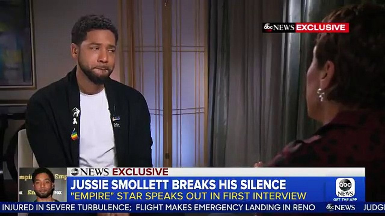 En larmes, l'acteur de la série "Empire" Jussie Smollett s'exprime pour la première fois depuis son agression: "Je suis changé à jamais" - VIDEO