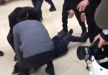 Kayan polis HDP'li vekile çarpınca...