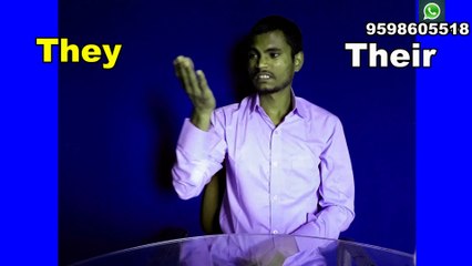 Learn English Grammer Day-43 || Mean:- "Their"