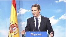 Casado se atribuye el mérito de que Sánchez haya 
